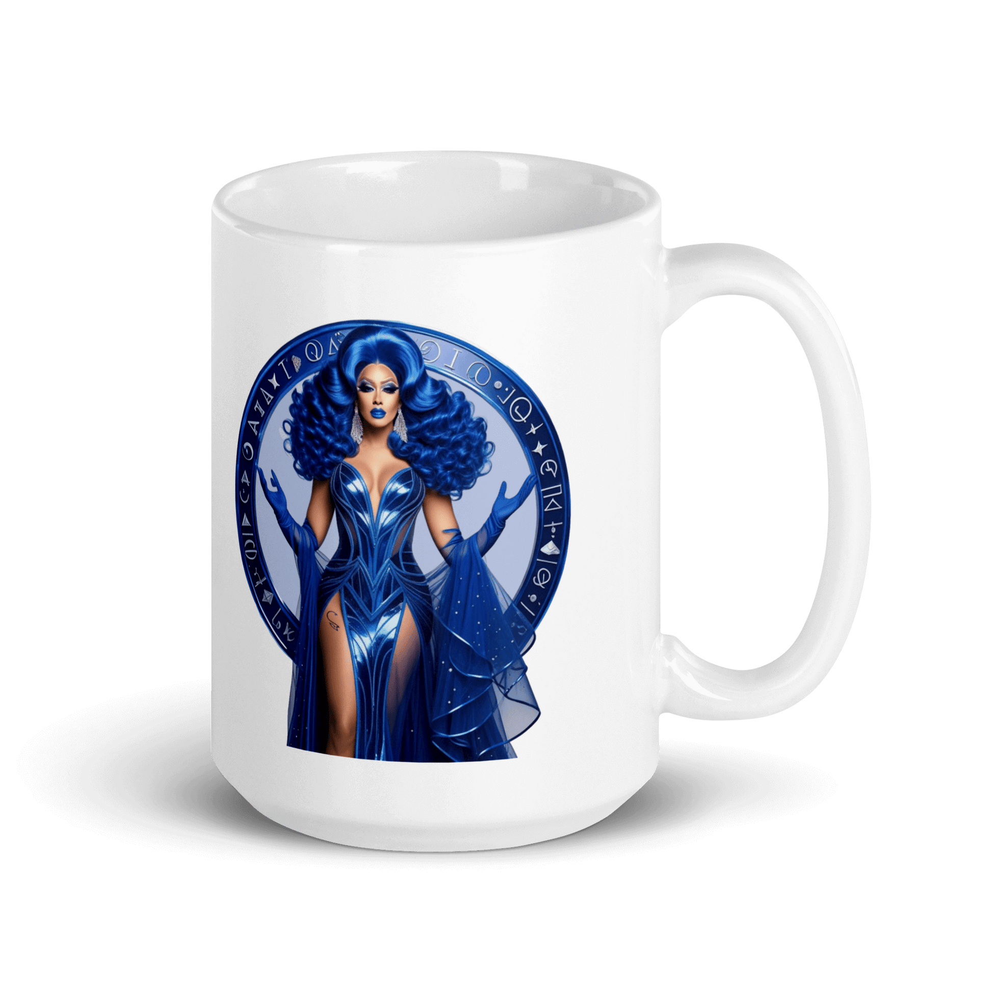Haus Of Zodiac Mug | Mystic Sting (Scorpio) with beautiful blue astrology design