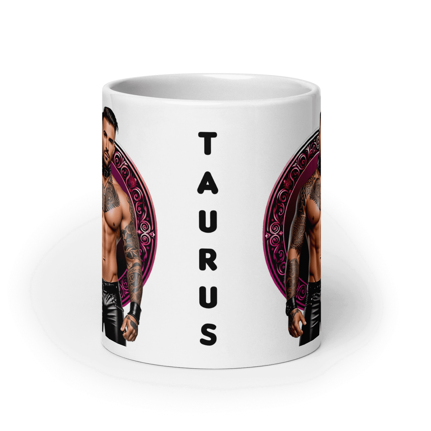 Haus Of Zodiac Mug | Leatherman Bronson (Taurus) with vivid print and durable ceramic design.