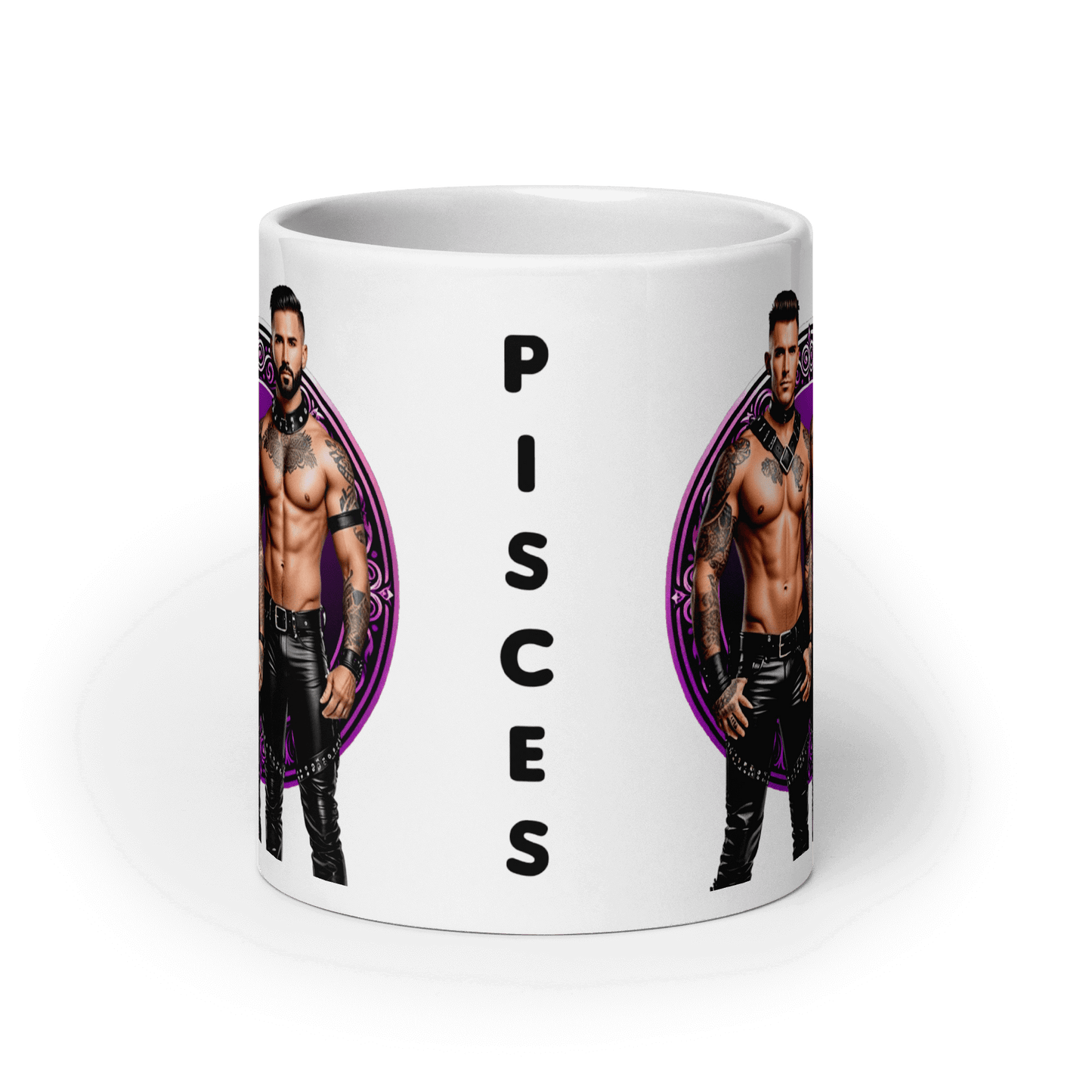 Haus Of Zodiac Mug | Leathermen Indigo & Koi (Pisces) featuring bold design and durable ceramic.
